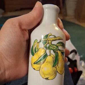 Vintage Ceramic Pear Vase bottle West Germany